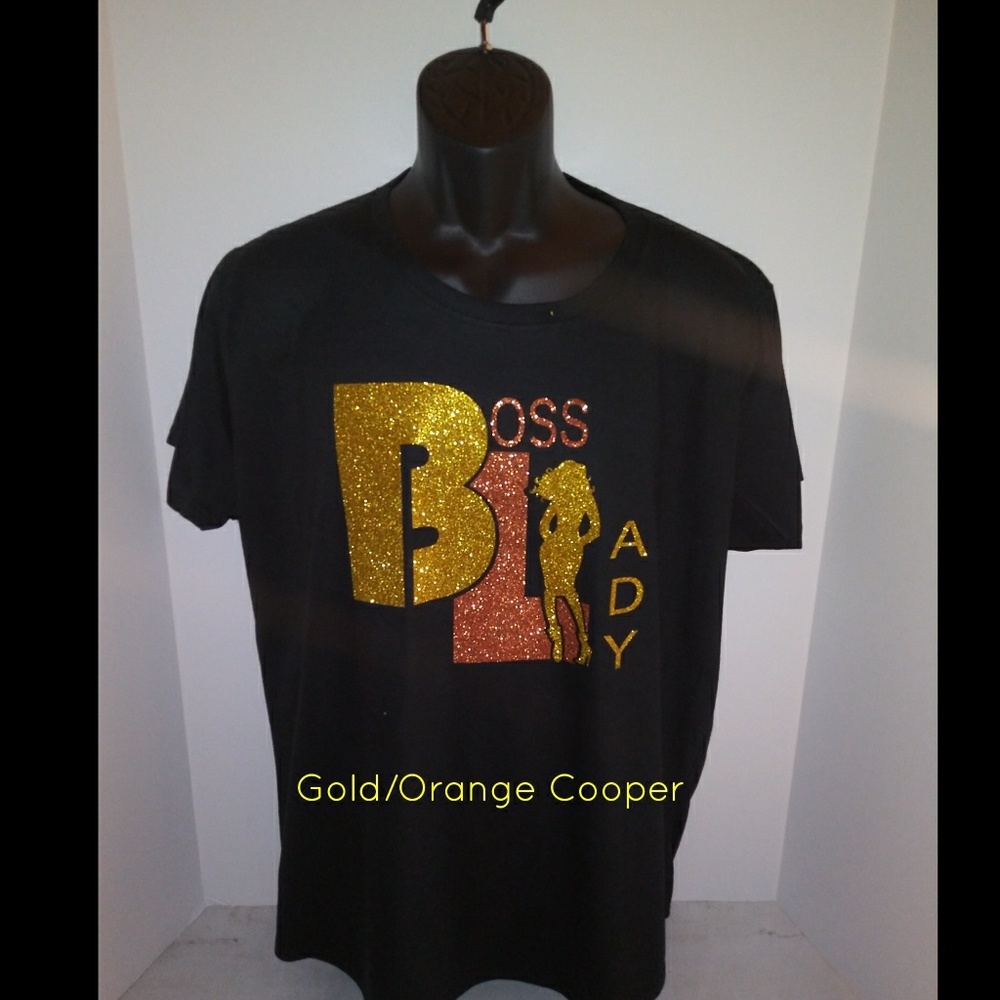 Boss Lady Glitter T-Shirt